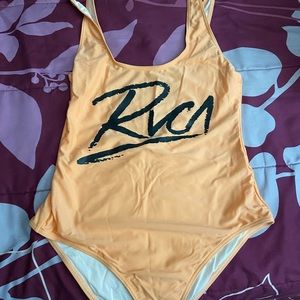 Brand new RVCA one piece bathing suits